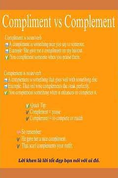 Compliment vs Complement – Same Sound, Different Meaning! #ConfusingWords #LearnEnglish #ESL