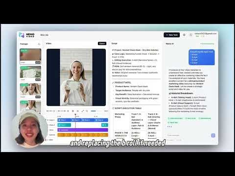 NemoVideo Talking-head Video Editor Tutorial