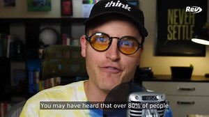 80% of people watch online videos with the sound off. Add captions to your videos and reach more viewers. $1.25/min. Same-day delivery. | Rev