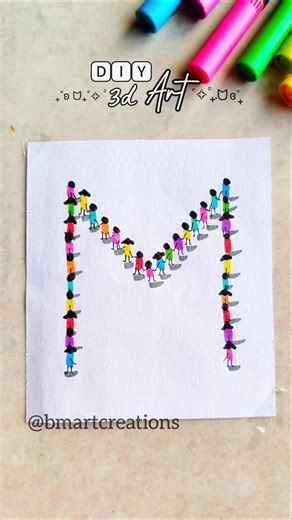 3d drawing easy 🤯💕 #shorts #painting #3dart #easydrawing #drawing #paintingeasy #art #ytshorts #diy