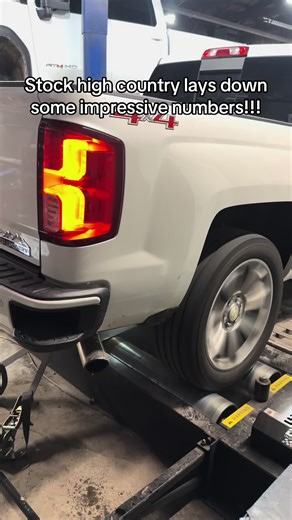 Stock Silverado Dyno Run: 6.2L Baseline