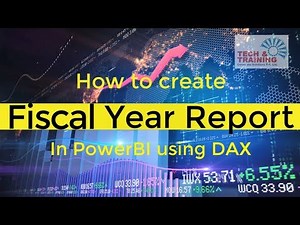 Fiscal year report in Power BI and Excel