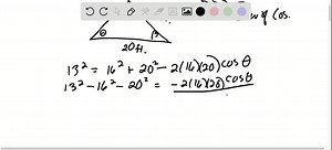 SOLVED:A triangular truss is shown in the figure. Find angle θ.