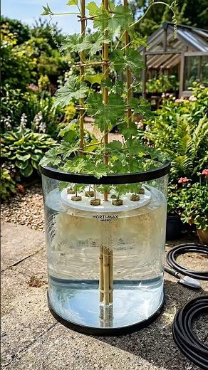 Amazing Deep Water Culture Hydroponics Time-lapse | Growing Green Beans
