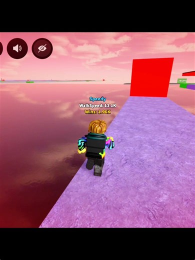 jendal speed test obby funny🤣😝😜 short #roblox #viral #shorts