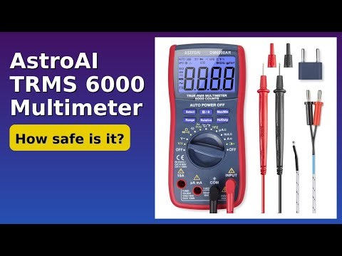 REVIEW (2025): AstroAI TRMS 6000 Multimeter. Features.