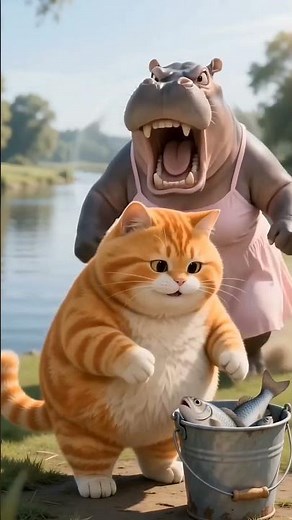 Fat Orange Cat's Funniest Confusing Moments 😂🐱 | Cute & Funny Cat Compilation