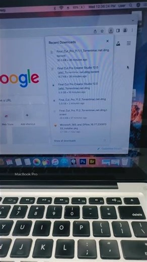 Final Cut Pro / Mid 2012 MacBook Pro / Downloads