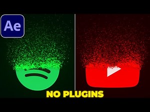 Particle Logo Animation Without Plugins | No Plugins | Particle Logo Reveal