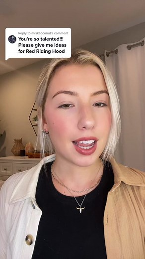 Easy Red Riding Hood & Werewolf Makeup Tutorial