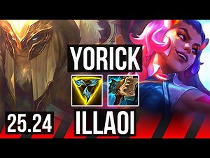 YORICK vs ILLAOI (TOP) | EUW Diamond | 25.24