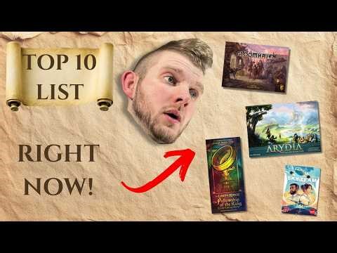 My Top 10 Cooperative Board Games Right Now