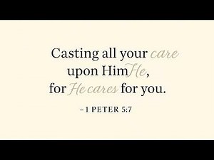 8 Hour Bible Verse Screensaver for Anxiety 📺 | Peaceful TV Display of God’s Comforting Promises