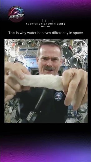This Wet Towel Behaves Strangely in Space 🚀💧