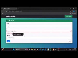 Student Management System(CRUD) using Laravel & Bootstrap