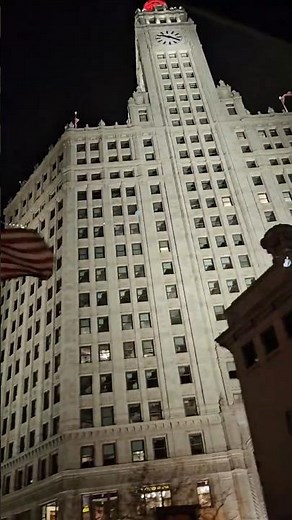 Chicago Downtown Night Life.