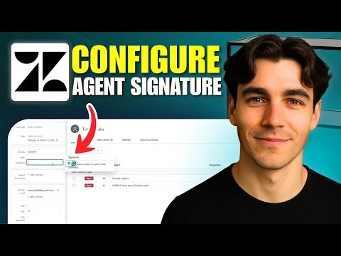 How To Configure Agent Signature On Zendesk (Tutorial 2026)