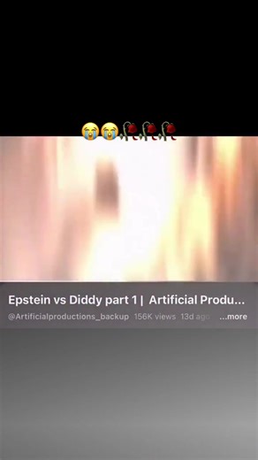 😭😭 This 36-second video features a surreal battle between Jeffrey Epstein and Sean “Diddy” Combs, set in a post-apocalyptic wasteland. The scene is filled with intense visual effects, including fire, explosions, and mystical symbols falling from the sky as they face off. It heavily utilizes references from the anime Jujutsu Kaisen, framing the confrontation like a high-stakes supernatural duel between powerful sorcerers. The humor is rooted in the “expectation vs. reality” of seeing these real