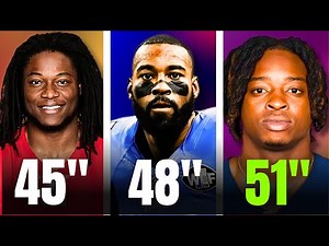 Top 10 Highest Vertical Jumps in NFL History