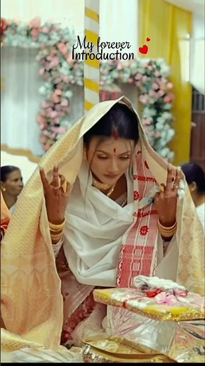 Assamese girl's wedding moments #assam #love #wedding