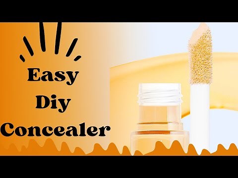 How to Make Concealer at home in 2 Minutes 🥰 | Homemade concealer without foundation | Diy makeup.