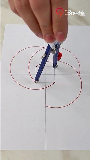 Turn a Square into Geometry Art! #geometry #paperart #creativeideas