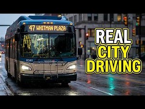 Omsi 2 Route 47 Cayuga USA Realistic Bus Driving