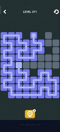 Block Blast One Line Level 371 Solution & Walkthrough | Puzzle Game (Android & iOS Shorts)