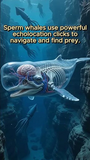Sperm Whale 🐋 Has the Largest Brain on Earth! 🧠