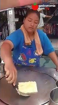 Así se Hace el Roti Tailandés en las Calles de Tailandia