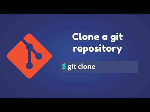 Git Tutorial For Beginners | how to clone a git repository | git clone command