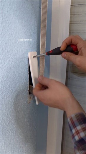 I show how I prepare the wall before painting and then repaint it from light blue to white. | Good Work Max