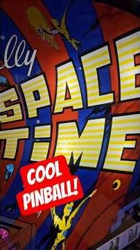 Bally SPACE TIME Pinball Machine has neat "Time Tunnel" feature on the playfield! TNT Amusements