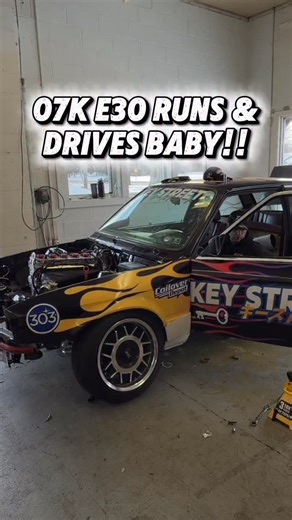 Brett | Mr. Grease | 07k E30 RUNS AND DRIVES BAAAABBBYYYYY!!!! A YEAR LONG, PAIN STAKING PROCESS, IS FINALLY ALMOST OVER. ALL THE MFS OUT THERE TALKING CRAP... | Instagram