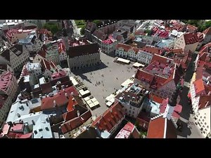 Tallinn Drone Tour 🇪🇪 | Breathtaking Aerial Views of Estonia’s Capital
