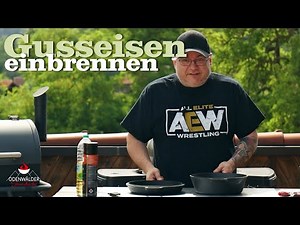 Gusseisenpfanne und Dutch Oven richtig einbrennen - so gehts