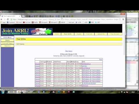Importing LoTW confirmed QSLs into Logger32