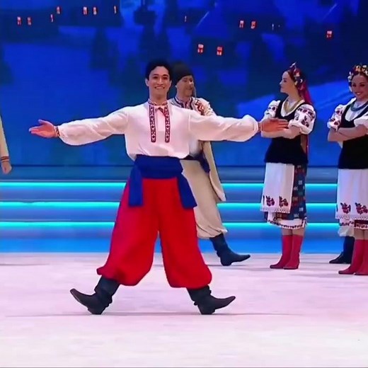 Танец Гопак, украинский народный танец. Hopak dance, Ukrainian folk dance, а new version.