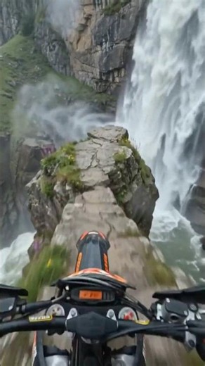 The Most Beautiful Dirt Bike Ride You'll See Today! 🌊✨ #dirtbike