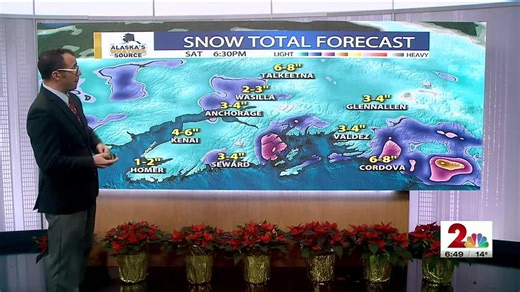 Ending 2021 with a large winter storm