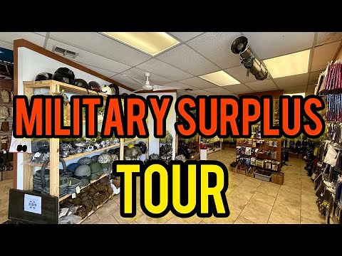 Another BANGER! Military Surplus Store Tour!