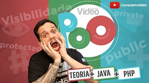 GAFANHOTO 🖖 Você confunde as VISIBILIDADES em POO? Sabe diferenciar public ( ), protected (#) e private (-)? Não entendeu para que isso serve quando seu professor explicou? ENTENDA AGORA! Aula nova NO AR! 󾇌 POO com PHP: tinyurl.com/curso-poo-php ☕️ POO com JAVA: tinyurl.com/curso-poo-java | Cursos em Vídeo