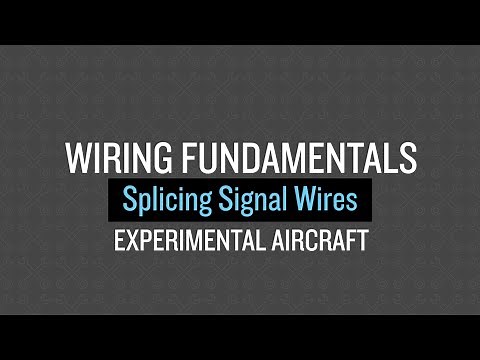 Garmin G5 Wiring Fundamentals- Splicing Signal Wires- Experimental Aircraft