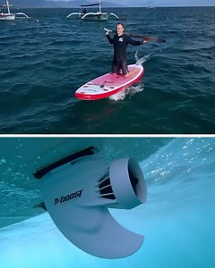 1.4K views · 96 reactions | ⚡The World's First Electric Fin for SUP and other boards Using the Boost Fin all SUP enthusiasts regardless of age, experience, or puddling strength, have the power to enjoy this incredible sport to the fullest. | Boost Surfing | Facebook
