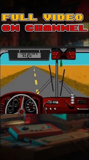 Desert Bus – The Ultimate Boring Game with a Cult Following #shorts #pennandteller #bus #sega
