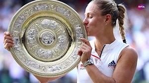 82K views · 3.8K reactions | "Since I was a kid, I've been dreaming of the moment of winning Wimbledon" Champion Angelique Kerber discusses achieving her dream following her third Grand Slam run! | WTA | Facebook