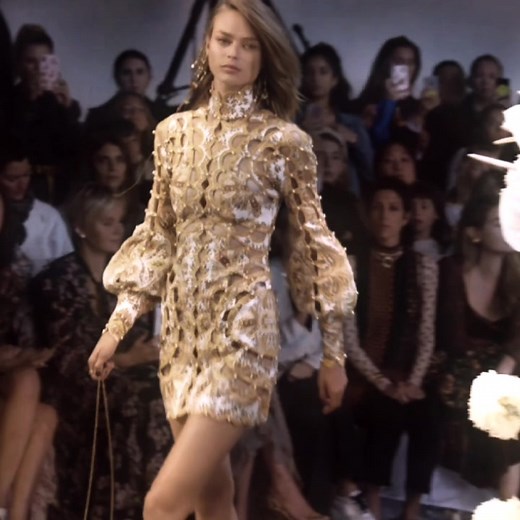 Birgit Kos for Zimmermann: Stunning Catwalk Fashion Model