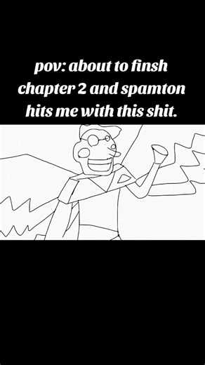 WHY SPAMTON #animation #funny #drawing #lol #deltarune