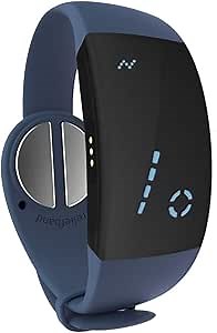 Reliefband Premier | FDA Cleared | Vomiting Relief for Motion Sickness (Car, Air, Train, Sea), & Morning Sickness | Drug Free (Slate Blue)