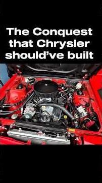 Nobody Expected This Chrysler Conquest To Be V8 Swapped #V8Swap#ChryslerConquest#MuscleCar#CarShorts